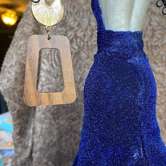 NWT ⛱️ 🕶️ KAHLUA WOODEN EARRINGS SUMMER FUN BOHEMIAN STYLE FUNKY - Picture 9 of 9